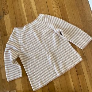 J Crew striped sweater XL